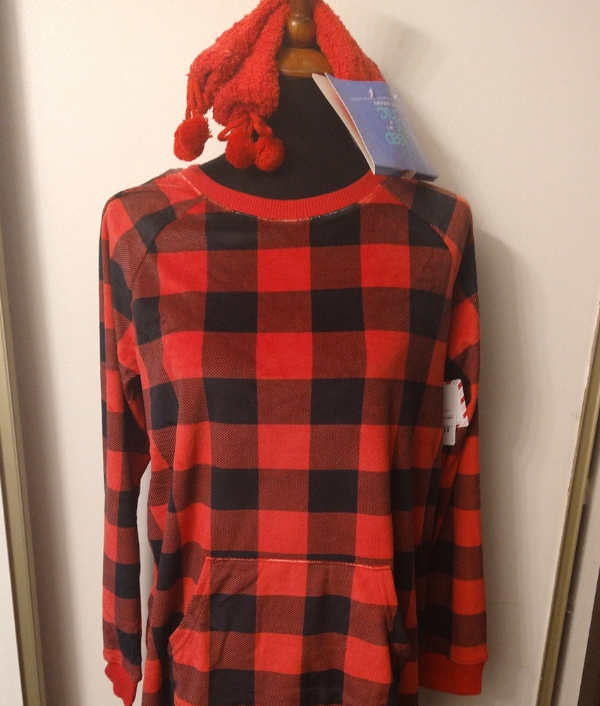 Cozy Soft Sleep Chic Sleep Shirt + Booties